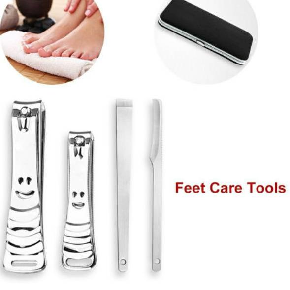 Alat potong kuku / gunting kuku lengkap 15 set menicure pedicure ✧