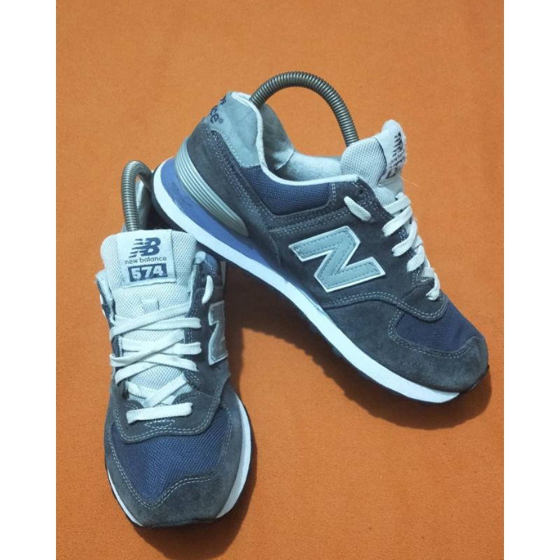 NB 574 Sepatu Sneakers Second Original