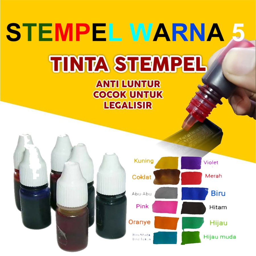 

Tinta Stempel Flash Otomatis untuk Kertas