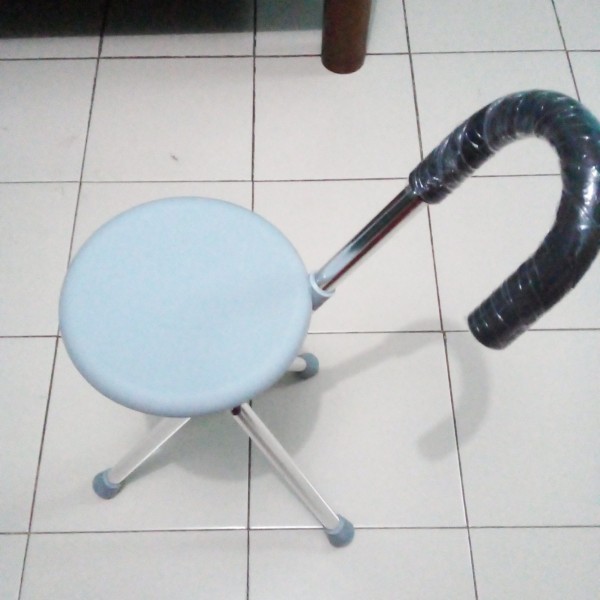 Tongkat Duduk / Kursi Tongkat Jalan Lipat