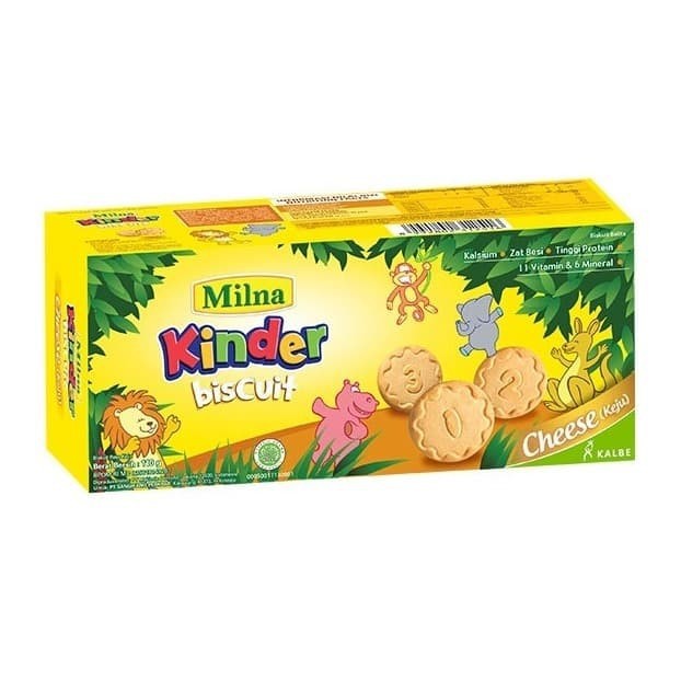 MILNA TODDLER / KINDER BISKUIT KEJU 110GR / BISKUIT BAYI