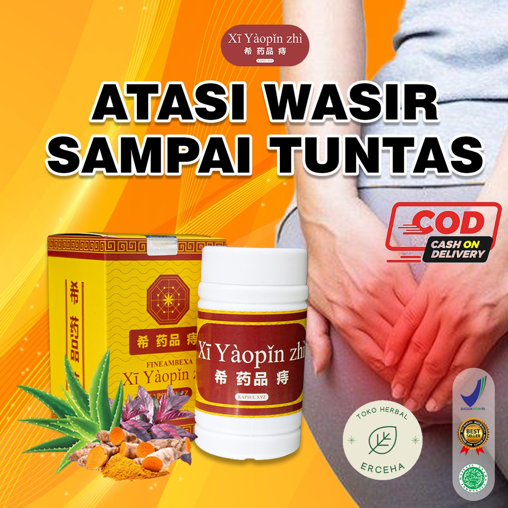 Xi Yaopin Zhi Kapsul Aman Memperlancar Sembelit Sebagai Peluruh Air Kencing Memperlancar Menstruasi BPOM Herbal Alami COD