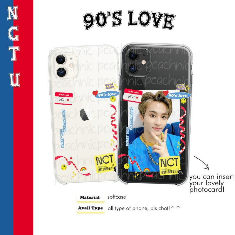 PHONECASE DECO NCT 2020 NCT U 90'S LOVE FRAME DECO CASE