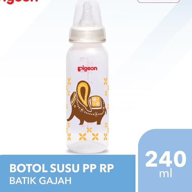 PIGEON Botol Susu PP RP 240Ml - Batik Gajah