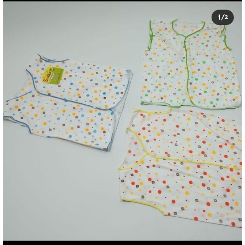 Baju baby katun lengan pendek halus lembut premium