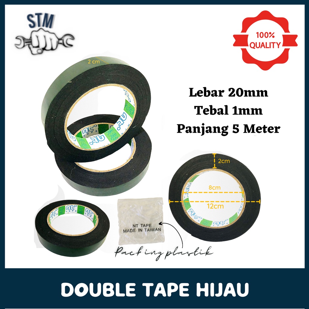 

DOUBLE TAPE BUSA HIJAU
