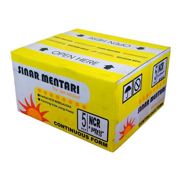 

Sinar mentari Kertas Continous form / Kertas nota NCR 9,5 x 11 FULL / PRS (DIBAGI 2)