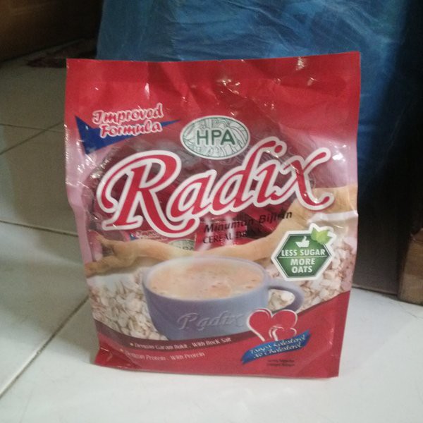

Radix Cereal HPA Minuman Biji Gandum Cereal Sachet Eceran