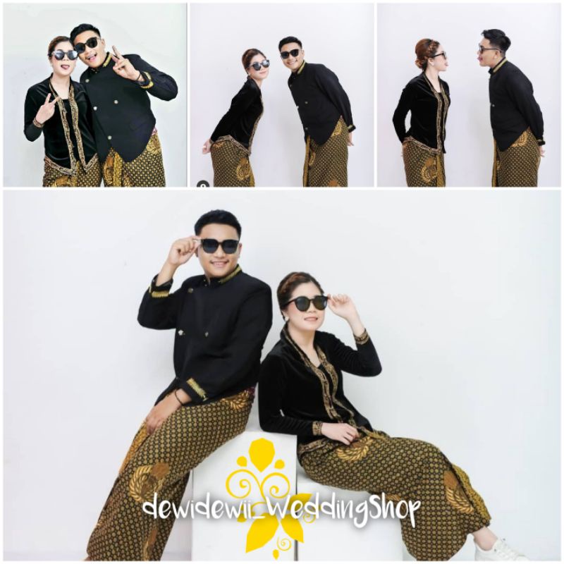 Baju Prewedding / Baju Adat Jawa, Motif Bordir - truntum garuda (MSTR)