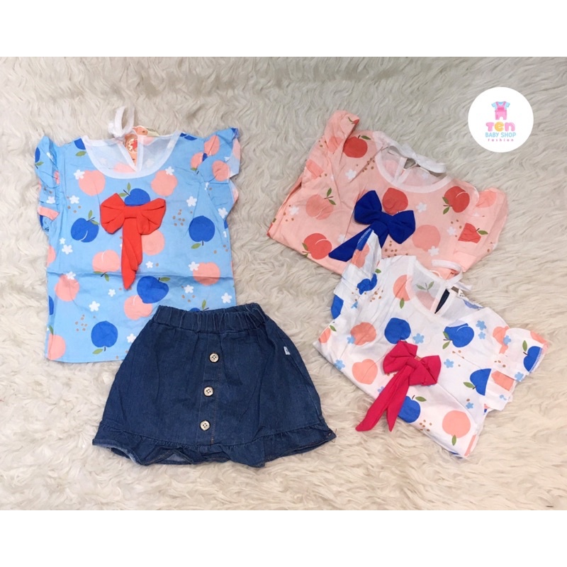 Calista Rok Jeans Import Bayi Perempuan Import Quality Katun Jepang IMP2210
