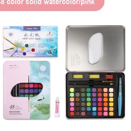

Koleksi Terbaru.. 36/48Watercolor Set - Alat Cat Air Set (Termasuk Kuas dan Kertas Gambara