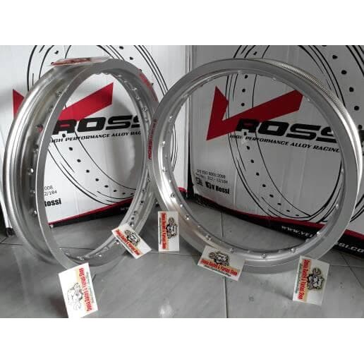 Velg Rossi 185x17 215x17 silver polis #VELG 561