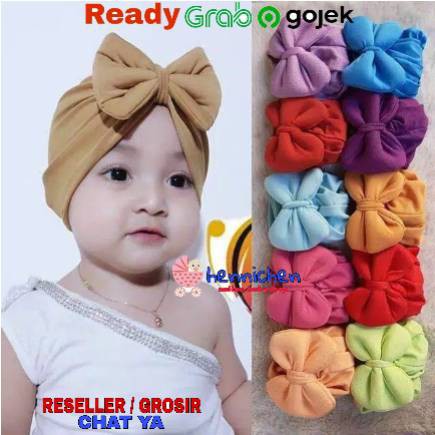 Turban Pita Jumbo Anak Bahan Adem Nyaman RANDOM WARNA