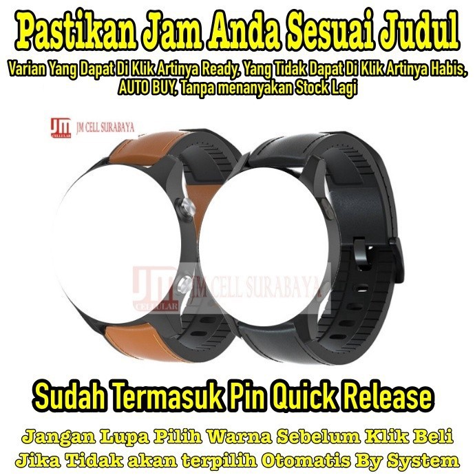 Tali Jam Tangan Watch Strap Vyatta FitMe Soul - Hybrid Rubber Leather