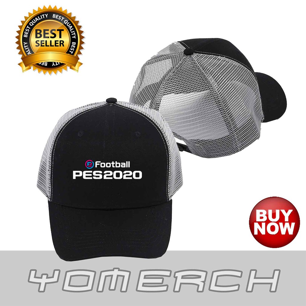 Distro Topi Jaring Trucker PES 2020 Keren Murah Pria Wanita YOMERCH