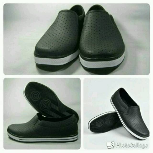 Jual Sankyo Sepatu Karet Murah Saf Not Allbike Hitam Putih Shopee