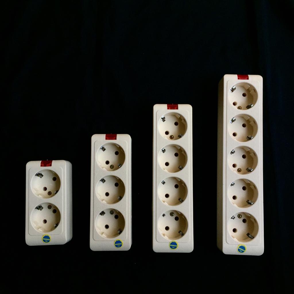 STOP KONTAK ARDE 2/3/4/5 LUBANG SWANGOOSE tanpa kabel