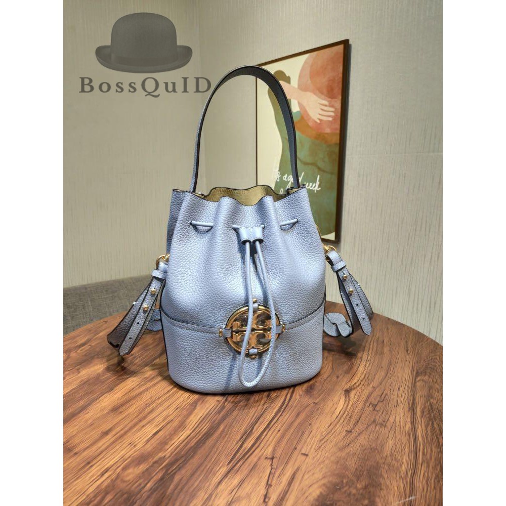 Tory Burch Miller Bucket Bag Cloud Blue