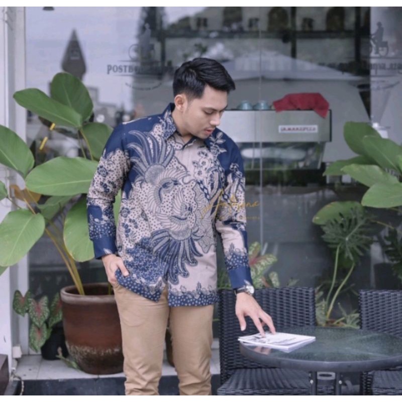 atasan batik pria | kemeja batik pria terbaru