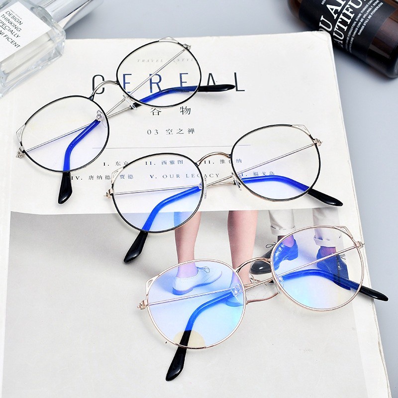 Kacamata Fashion Anti Sinar Biru Radiasi Komputer Kacamata Membaca Eyeglasses Bingkai Besar