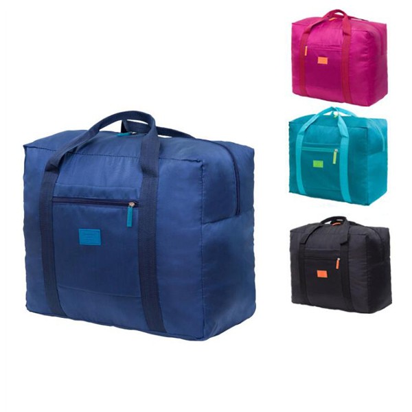 Adda Home - Travel Foldable Bag Waterproof Tas Organizer Pakaian Baju Anti Air - 43x18x33cm