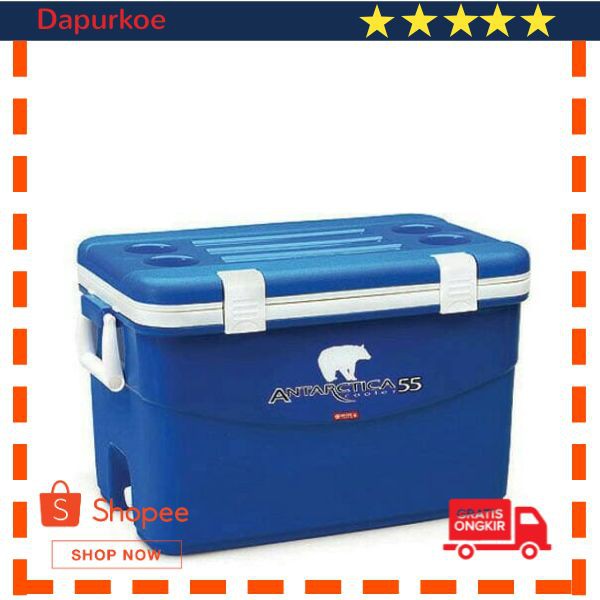 Terlaris COOLER BOX ANTARTICA 55 LITER LION STAR Keren