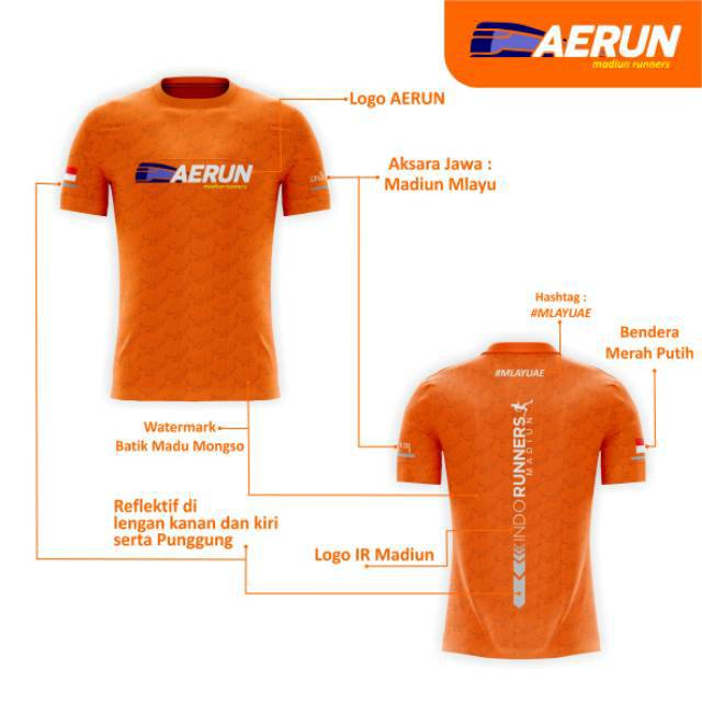 Jersey AERUN ( INDORUNNERS Madiun )