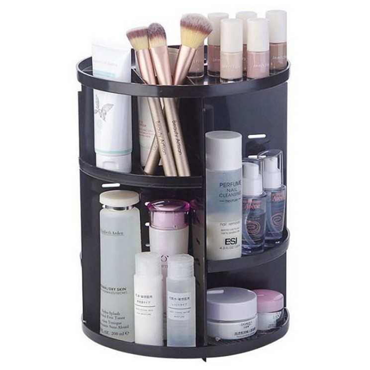 (HIGH QUALITY) Rak Organizer Make Up Kosmetik - WHITE