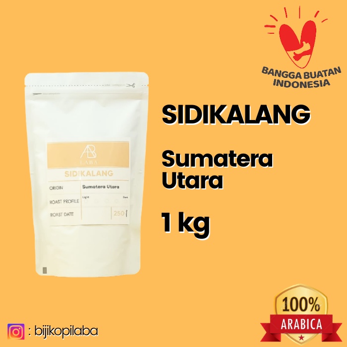 

Kopi Arabika SIDIKALANG (1 KG) Single Origin Coffee Arabica