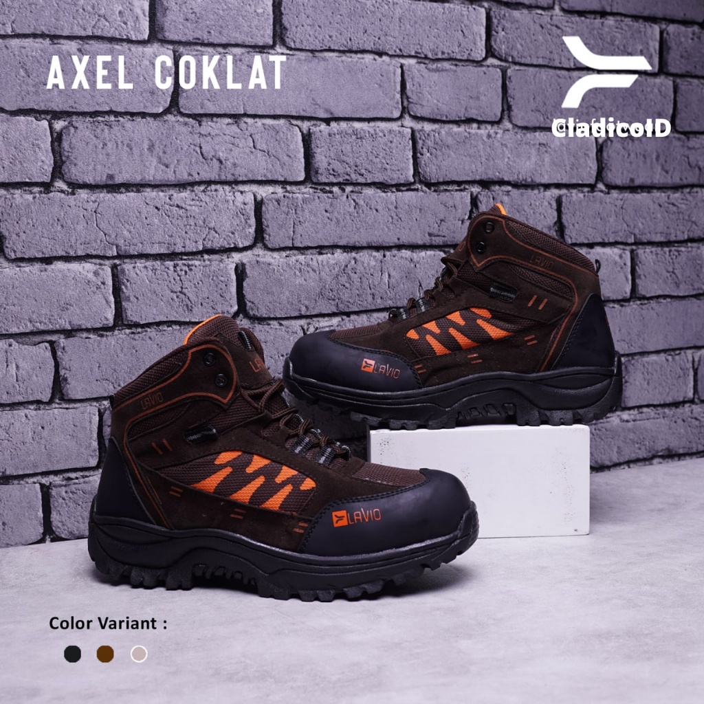 Safety Shoes Original Unisex Cowok Cewek Boots Ujung Besi Cocok Untuk Kerja Lapangan Outdoor Proyek Mendaki Gunung Sepatu Sefty