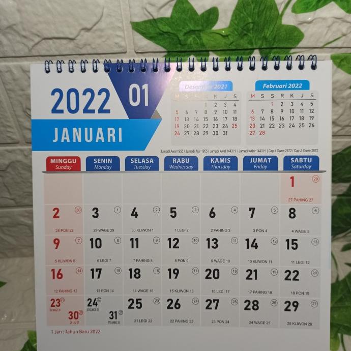 

BAYAR DITEMPAT Kalender Meja executive/besar STOK TERBATAS Kode 33