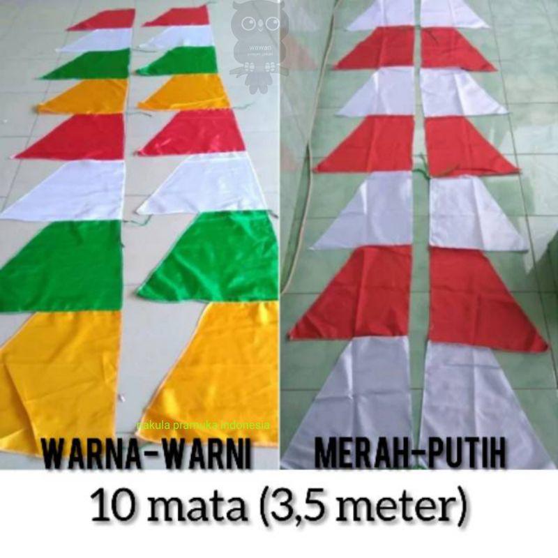 BENDERA UMBUL UMBUL 10 MATA