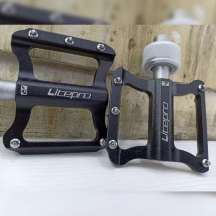 Pedal sepeda Quick Release bearing LITEPRO QR alloy original