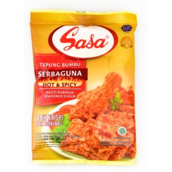 

SASA TEPUNG BUMBU SERBAGUNA HOT & SPICY 75 Gram