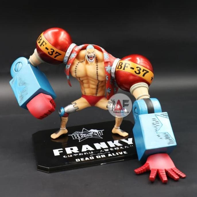 Action figure One Piece Franky Bandai FZO Figuarts Zero standing kws
