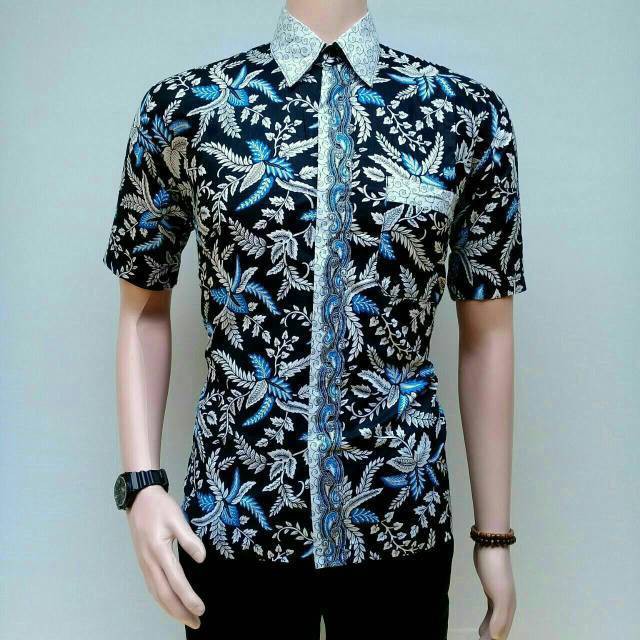 [PROMO] KEMEJA BATIK BLARAK BIRU