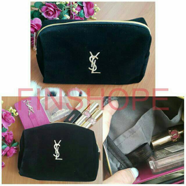 Tas kosmetik Yvest Saint Laurent YSL pouch original