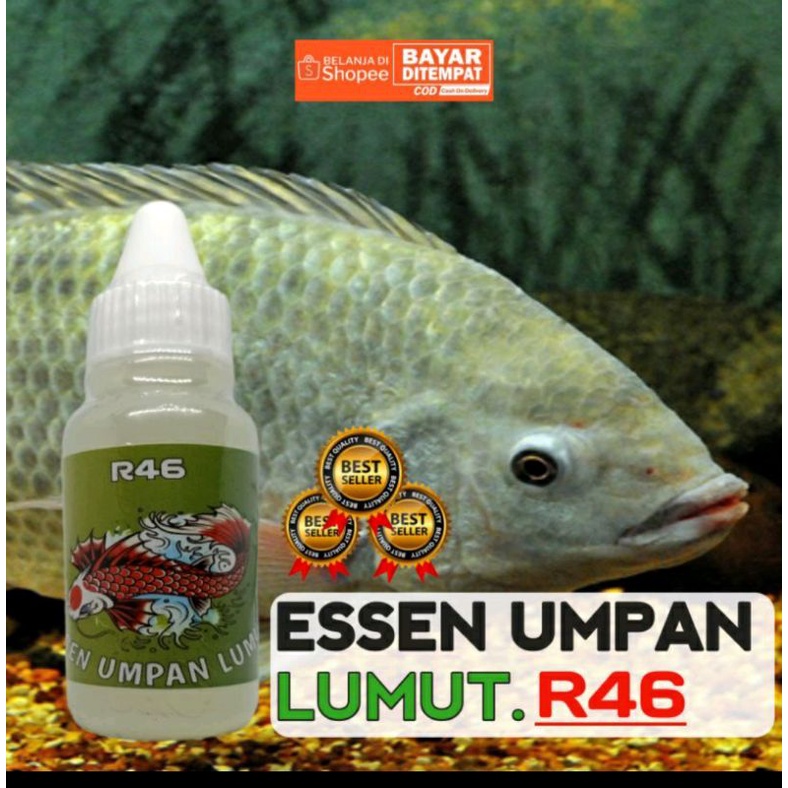 Essen lumut R46 ikan nila, mujaer ,tombro liaran / media umpan lumut / essen lumut