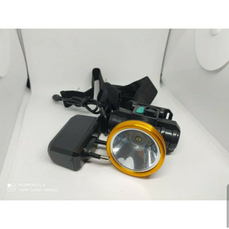 Cod Headlamp / Senter Kepala LED 50W Rechargeable RL A4