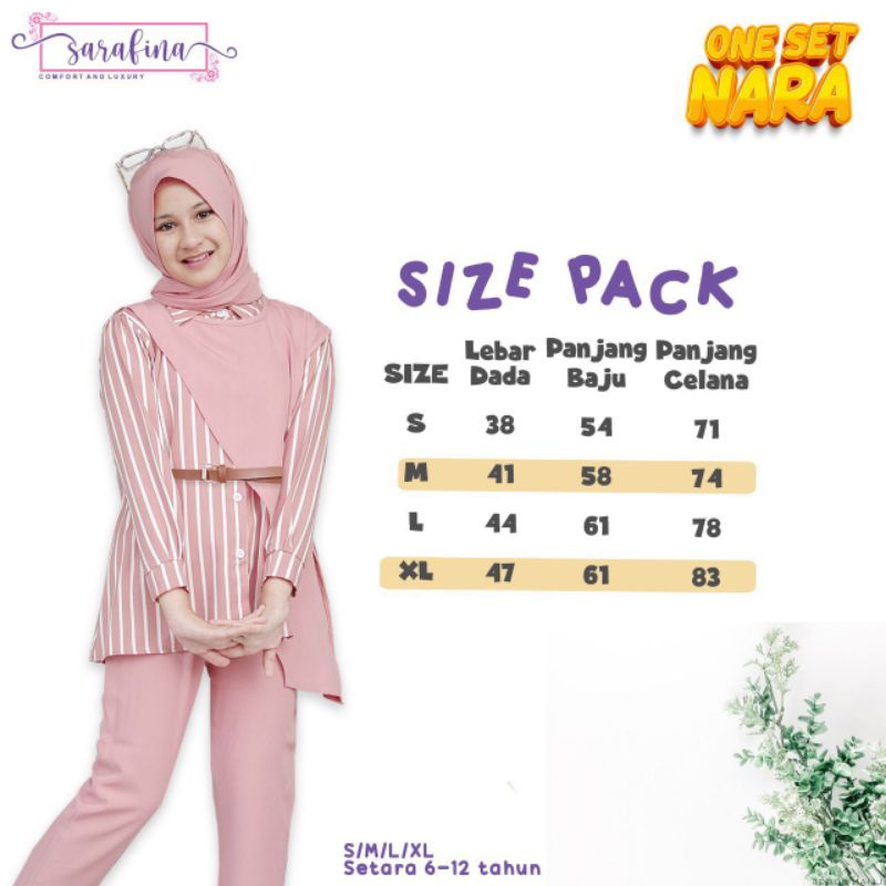 one set nara by sarafina