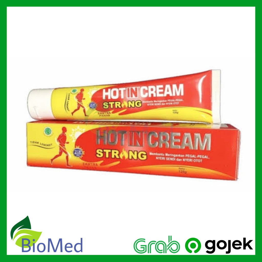 HOT IN Cream STRONG 120 gram TUBE - HOTIN Pusing Pegal Nyeri Encok