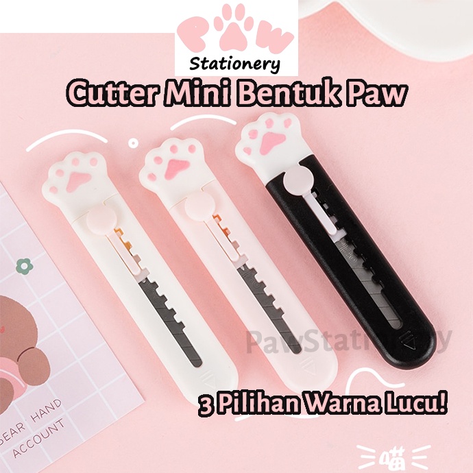 

Cutter Mini Bentuk Paws Cutter Imut Cutter Lucu Cutter Kecil Pembuka Surat Cutter Mini Bentuk Kaki Kucing / Anjing