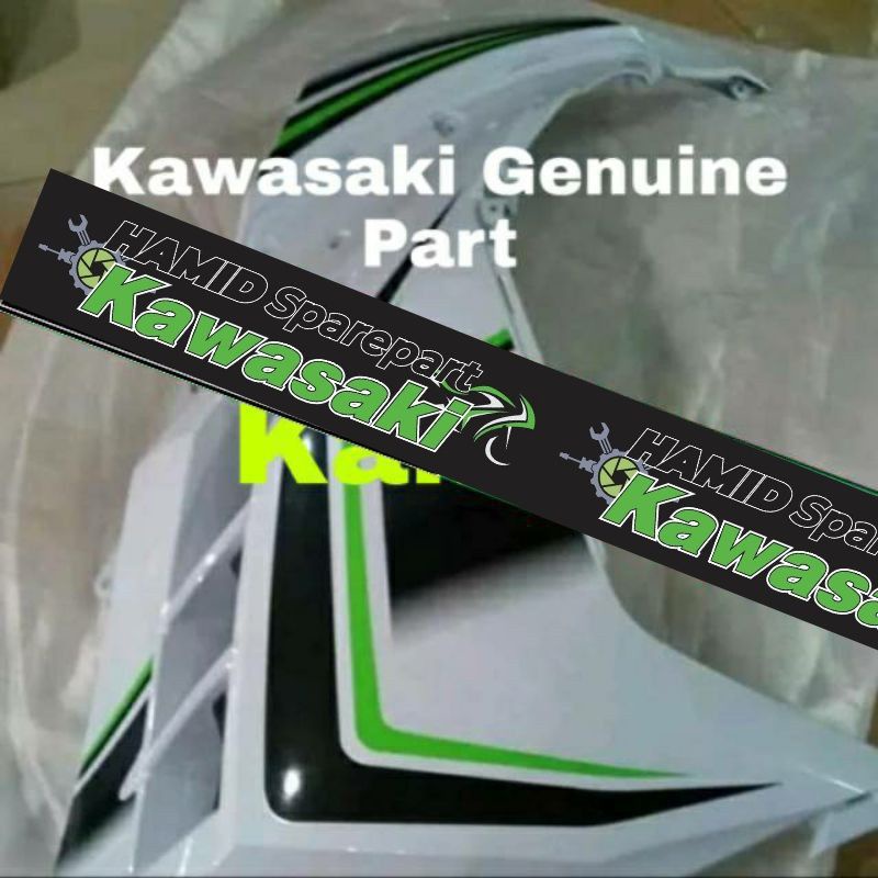 Cover body fairing sayap samping atas depan Ninja 250 fi 250fi 2014 Abs ORIGINAL KAWASAKI ori