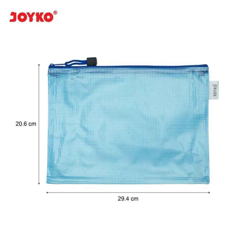 

Zipper Bag / Kantong Dokumen Resleting / Dompet Serbaguna (JARING) DCB-33B5 Ukuran 28 x 21 cm