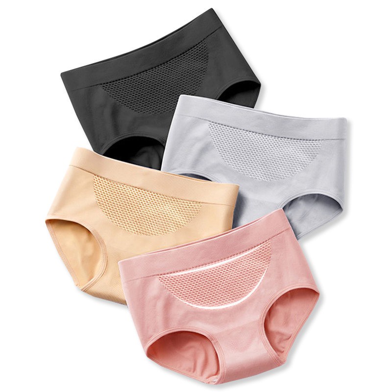 3SP | UWR12 Celana Dalam Wanita Seamless Briefs Mid Waist Woman Underwear Pants Premium Import