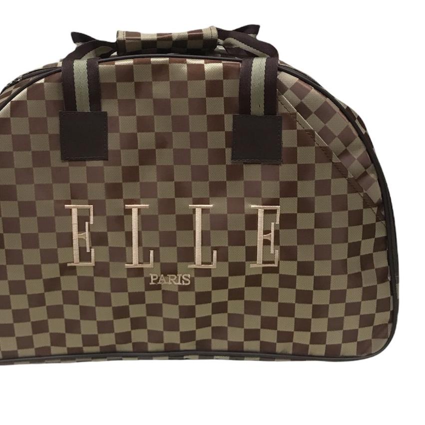 ← Travel Bag Tas Traveling Pakaian Baju Jumbo Wanita Jinjing Murah Besar Elle Ori Warna Navy ☑