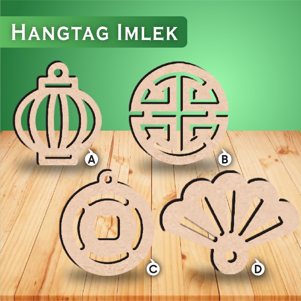 

Hangtag Kayu - Hang Tag Hampers - Hiasan Pohon IMLEK 1 ( 5 pcs )