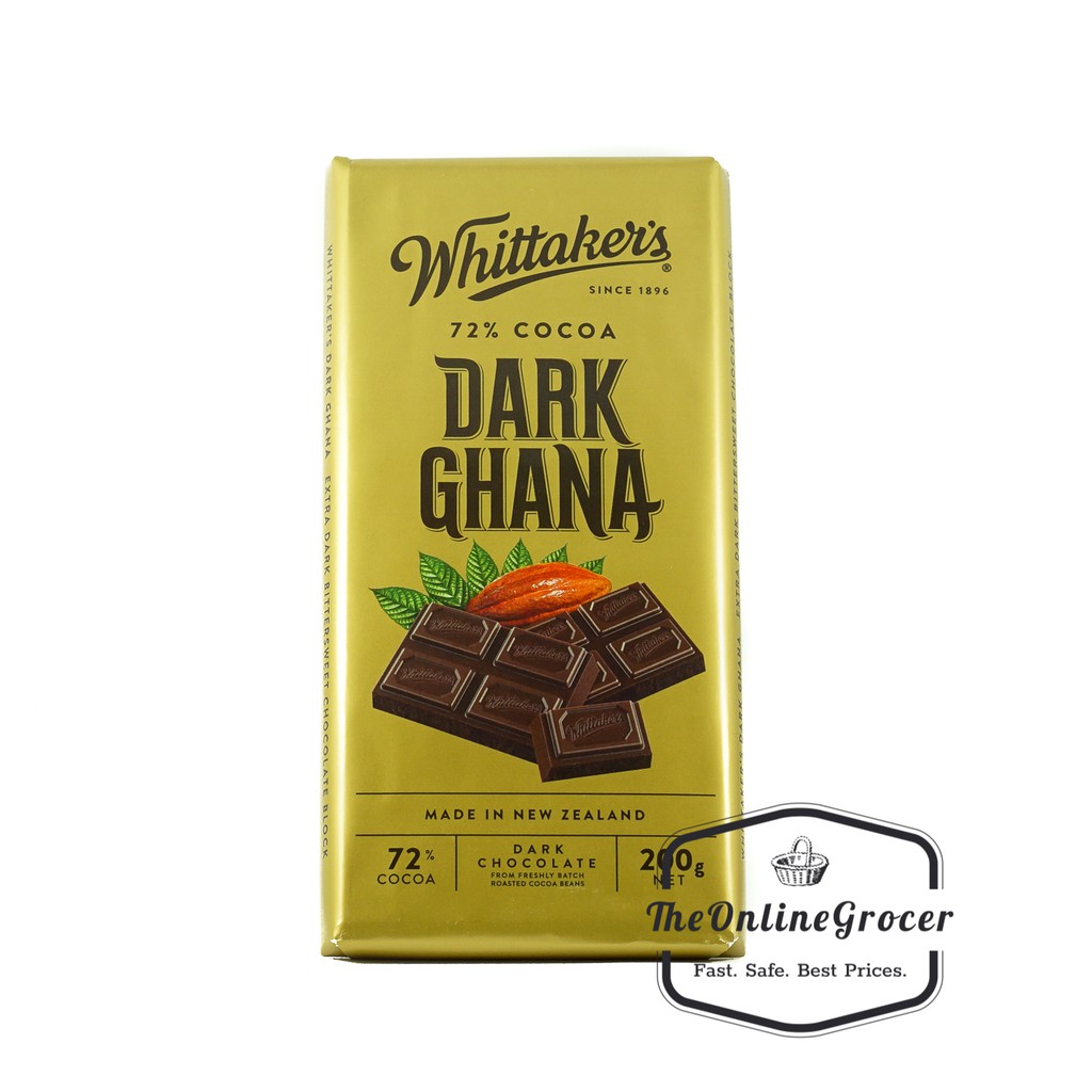 Whittakers Block Chocolate/Coklat batang 200g