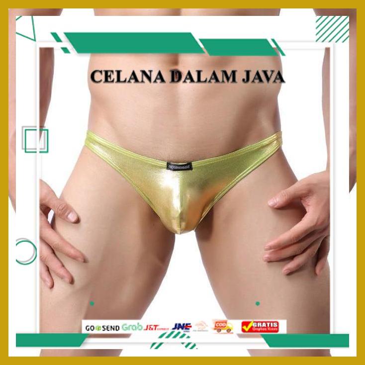 CELANA DALAM BRIEF / CD PRIA SEXY / CELANA DALAM PRIA SEXY / CNCD N23 ELASTIC IMITATION LEATHER UNDE
