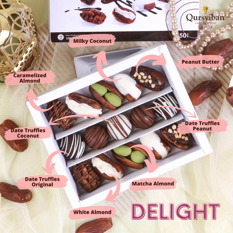 

Qurma Qursyiban Delight 8 varian Rasa Makanan Ringan
